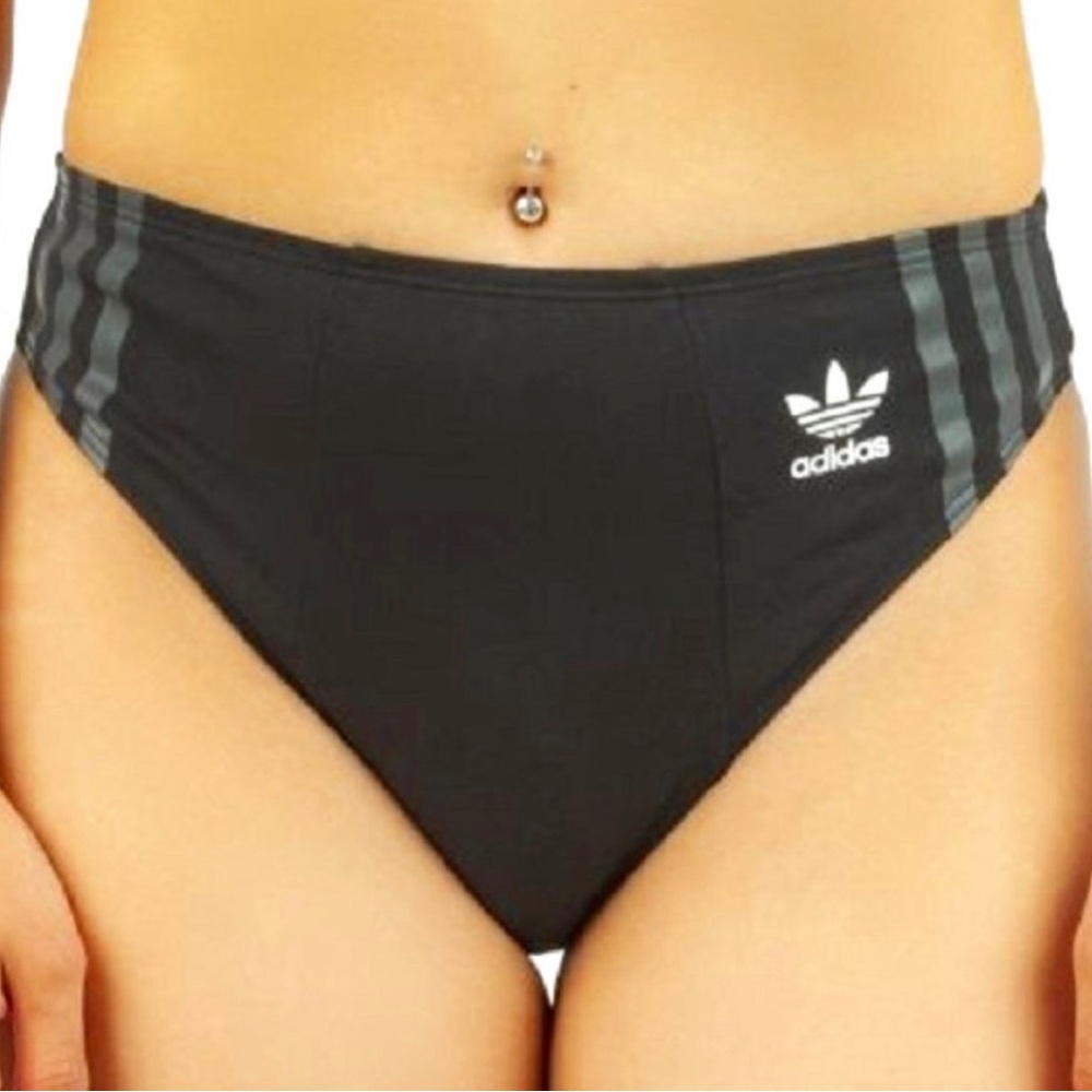 Adidas Women's High Waist Brief, Black - 4A4H10